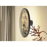 Настенный/потолочный светильник Stone CCT- черный LED D60