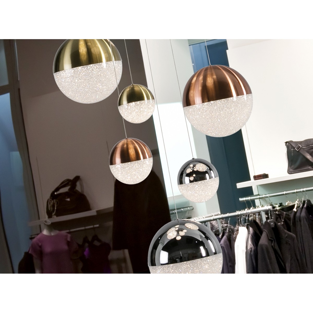 Люстра Sphere 14L разноцветная D60 DIMABLE