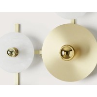 Бра Abby 6L золотое + диски 1096/35, 1097/20, 2x1132/50, 1038/25, 1038/35