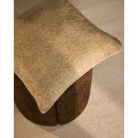 Olinan чехол для подушки из меланжевого букле бежевого цвета, 50 x 50 см