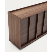 Onix Сервант с ореховым шпоном в темной отделке 200 x 80 см