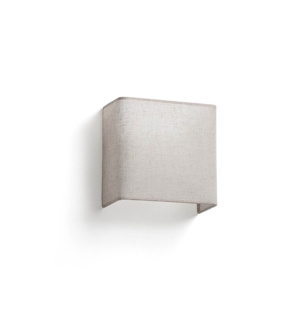 Настенный светильник Otton SQ 200 SQ из льна 200x205x108
