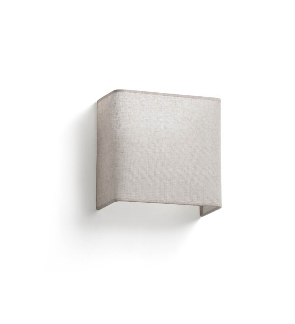 Настенный светильник Otton SQ 200 SQ из льна 200x205x108