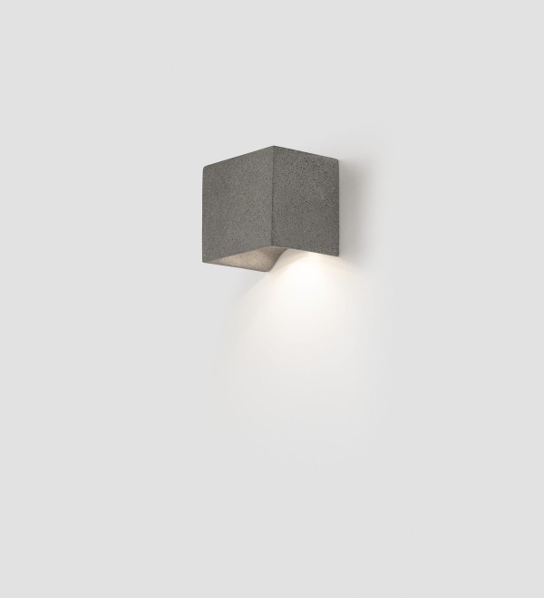 GROT 160 Уличный настенный светильник цементно-серый LED 6W 2700K