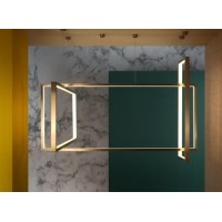 Подвесной светильник Frame 120x50 cm бронзовый