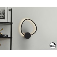 Настенный светильник Opalis черный