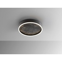 Потолочный светильник Stone CCT- черный LED 40D