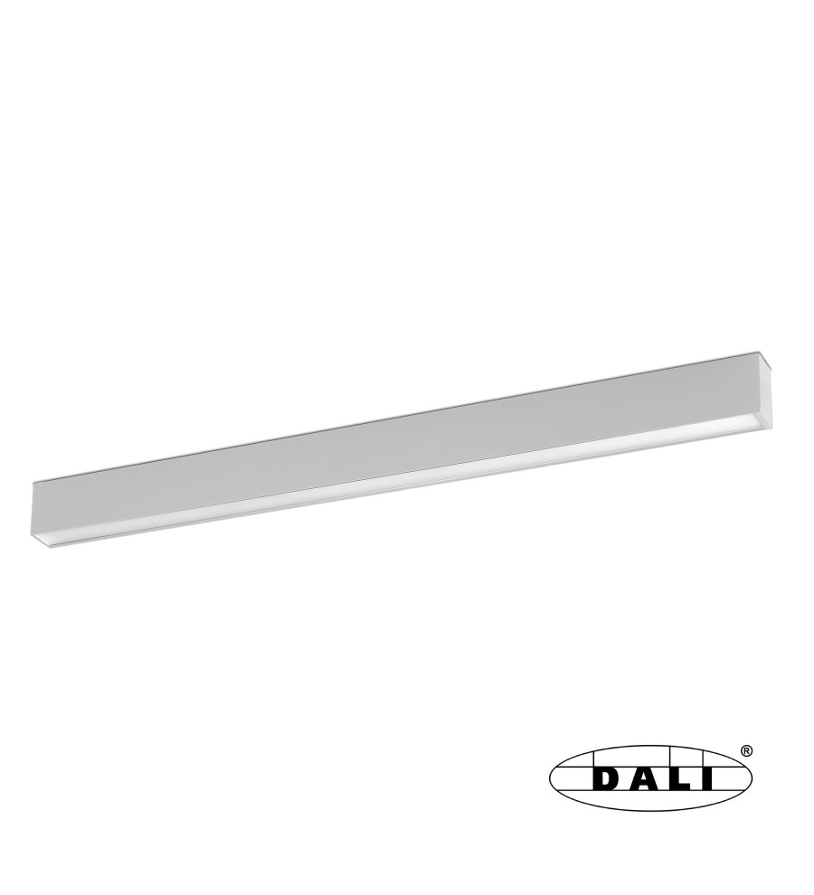 Потолочный светильник VIA PRISM. Y DALI серый 112CM 52W 4000K