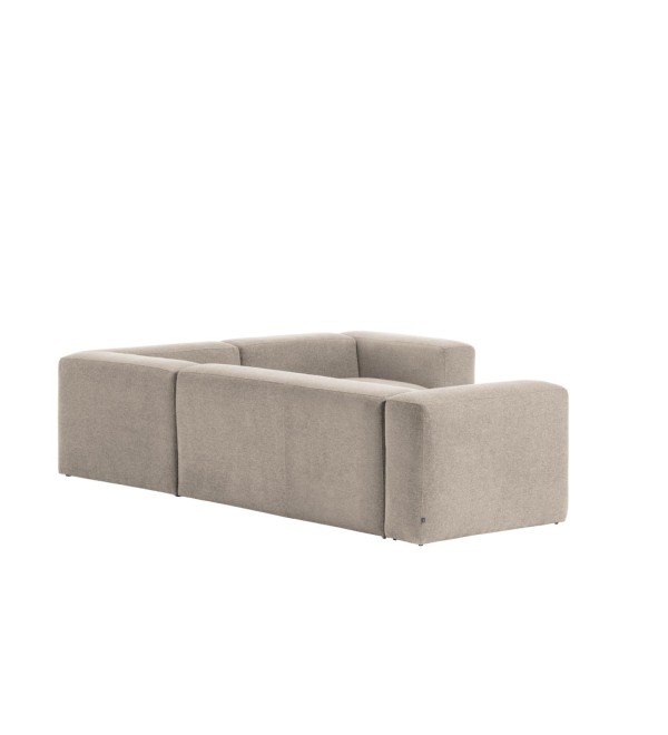 Угловой 3-х местный диван Blok 290 x 230 cm бежевый
