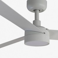 Потолочный вентилятор CRUISER L Ш1320MM белый 3 PALAS 18W LED DIM TUYA