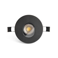 NIVA Встраиваемый светильник ORIENTABLE IP65 черный 1xGU10 MR16