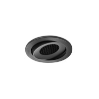 KIVI Встраиваемый светильник ORIENTABLE черный 7W 3000K 36° IP44