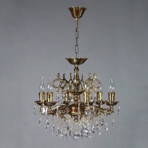 Люстра MANTRA Leon Ambiente 6L 2128/6 PB Tear Drop