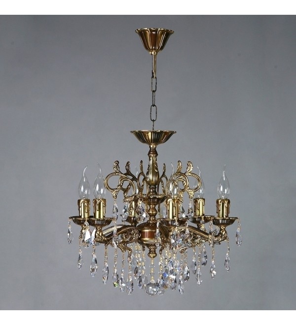 Люстра MANTRA Leon Ambiente 6L 2128/6 PB Tear Drop