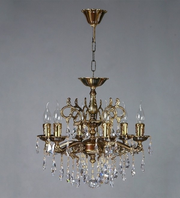Люстра MANTRA Leon Ambiente 6L 2128/6 PB Tear Drop