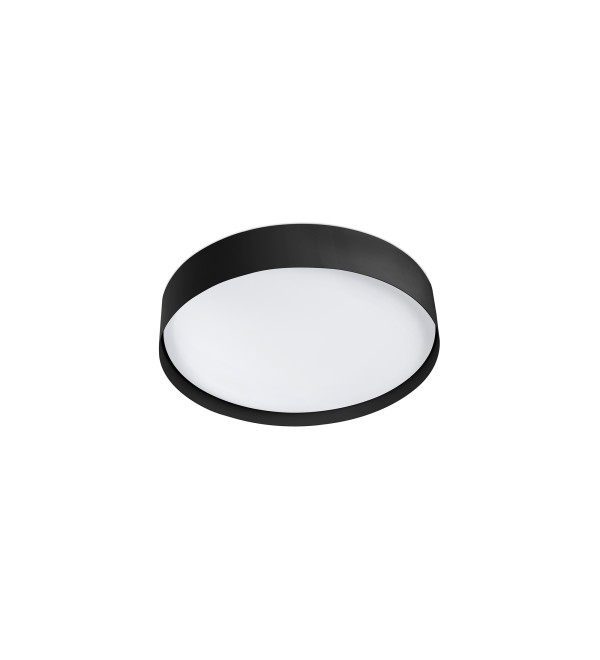 Потолочный светильник Vuk черный LED 40W 2700K