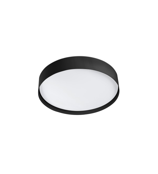 Потолочный светильник Vuk черный LED 40W 2700K