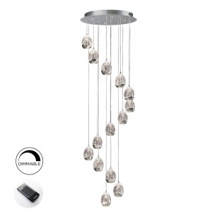 Люстра Rocio LED 14L DIM хром BLUETOOTH