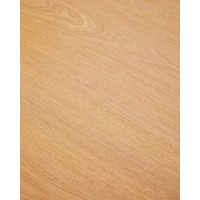 Круглый стол Indara из шпона и каучукового дерева с натуральной отделкой Ø110
