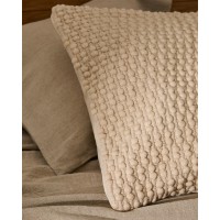 Чехол для подушки Mascarell белый из хлопка 50 x 50 см
