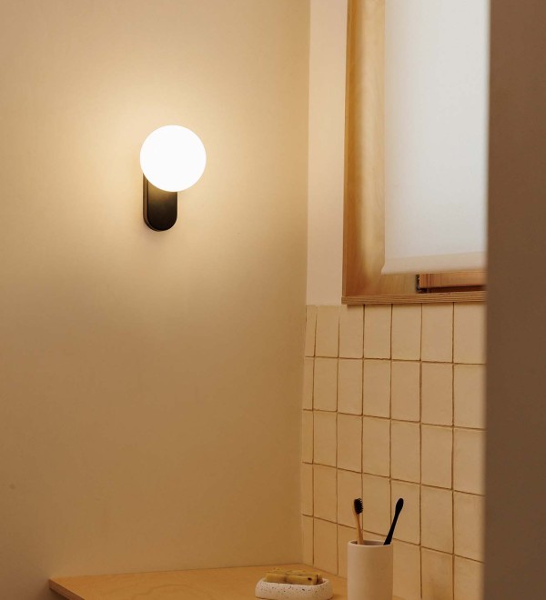 MABE Настенный светильник черный LED 6W 3000K
