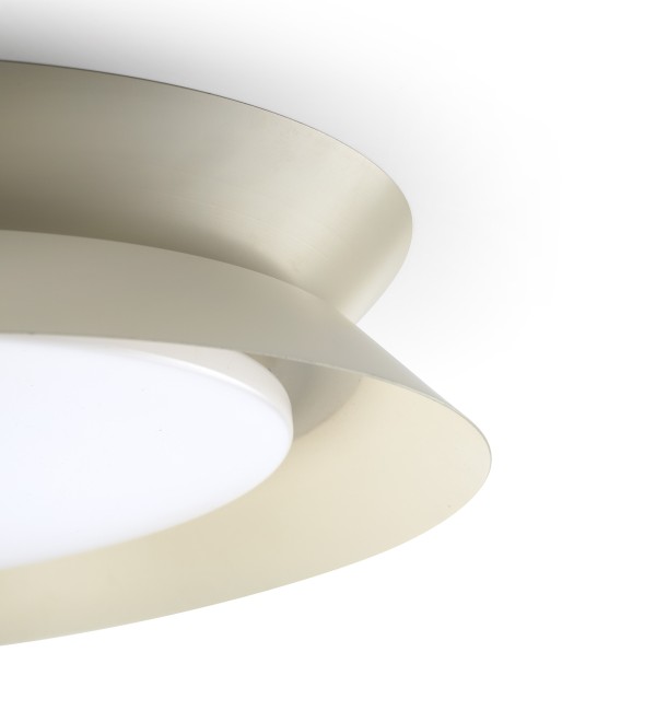 Потолочный светильник TENDER серый LED 24W 2700K