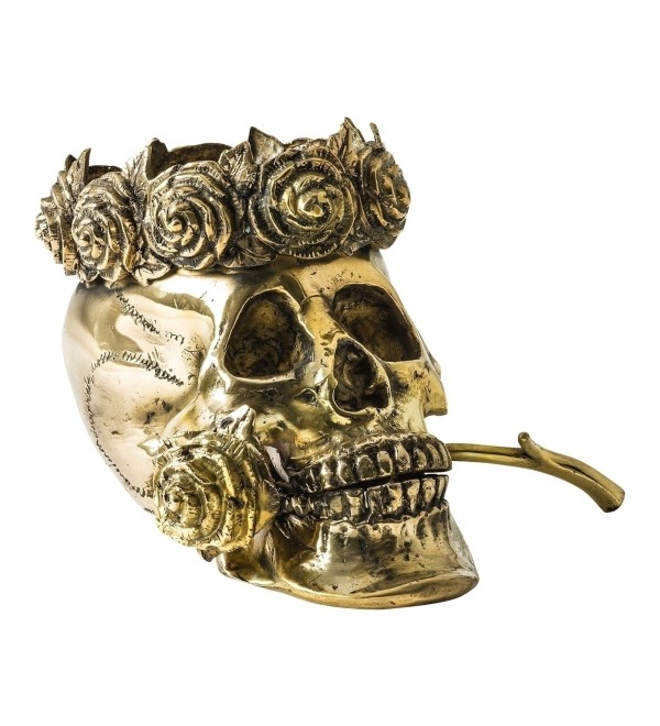 Бюст череп в короне CALAVERA