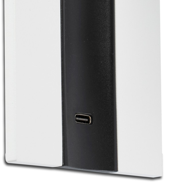 GABO Бра с ридером USB белое LED 4W 2700K