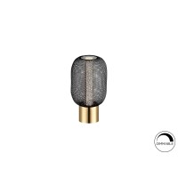 Настольная лампа Micron черный / золотой