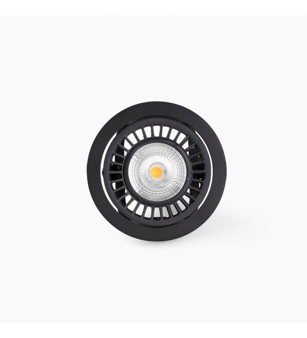 Встраиваемый светильник OPTIC черный LED CRI95 24-36W 3000K 56є