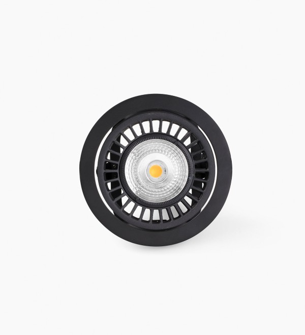 Встраиваемый светильник OPTIC черный LED CRI95 24-36W 3000K 56є