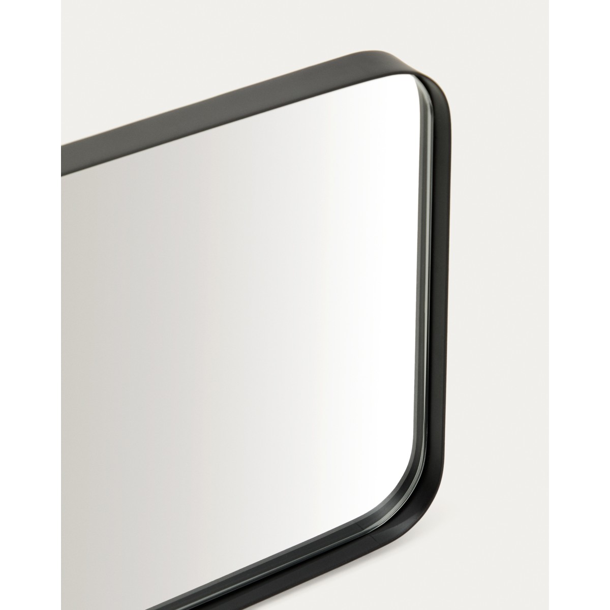 Черное металлическое зеркало Marco 55,5 x 150,5 см