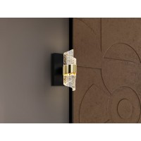 Бра Iliada 1L черно-золотое