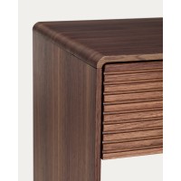 Буфет Norlen с ящиком и полкой из орехового шпона 60 x 81 см