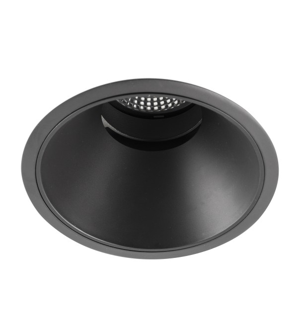 Встраиваемый светильник DEEP 78 R черный 60° 4000K CRI95 STRIPY