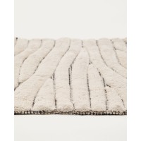 Коврик для ванной Crilda белый хлопковый 50 x 70 см