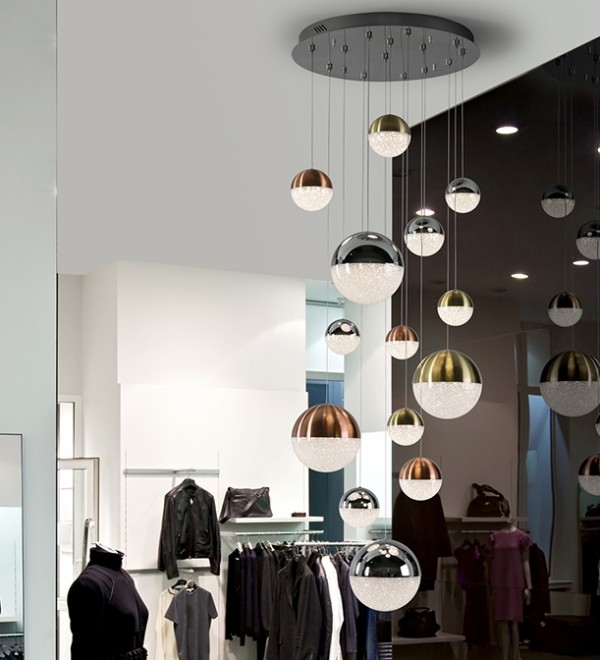 Люстра Sphere 14L разноцветная D60 DIMABLE