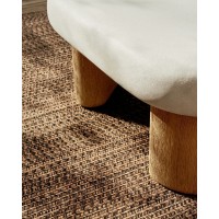 Журнальный столик Labra из цемента и акации 140 x 70 см