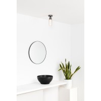 Потолочный светильник Brume серый металлик