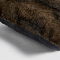 Подушка декоративная Bison коричневая