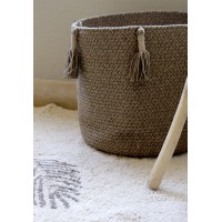 Корзина Древесный коричневая 30*30