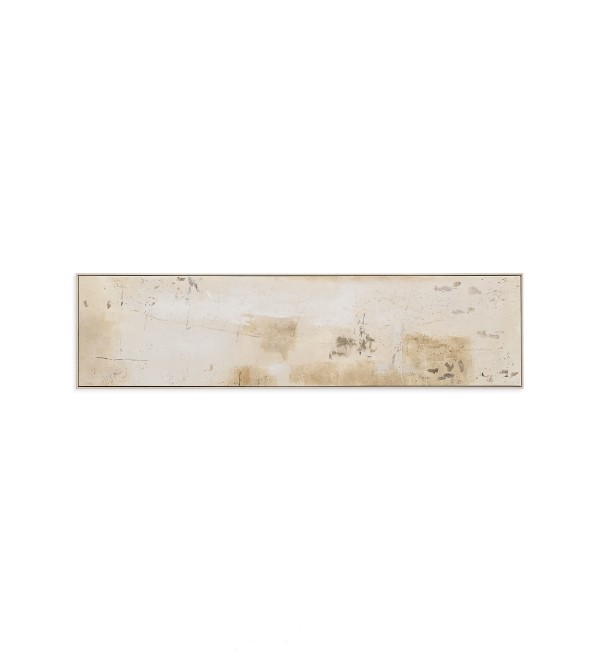 Silpa темно-бежевая абстрактная картина, 182 x 47 см