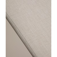Трехместный уличный диван Vathi с левым шезлонгом цвета таупе, 250 x 159 см