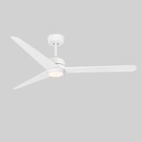 NU LED Потолочный вентилятор с освещением, белый Ø1320MM 3 ЛОПАСТИ 18W 3000K