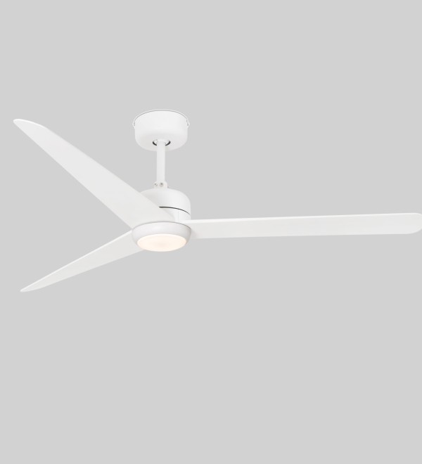 NU LED Потолочный вентилятор с освещением, белый Ø1320MM 3 ЛОПАСТИ 18W 3000K
