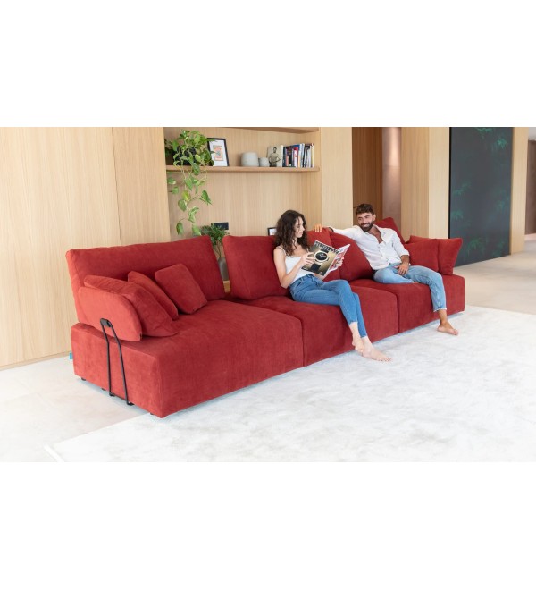 Модульный диван Teseo W1 + 3AXZ+ + W2