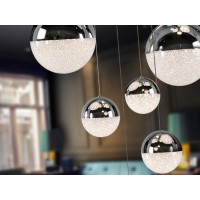 Люстра Sphere 14L хромированная D60 DIMABLE
