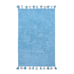Хлопковый ковер Lillaland COLORFUL BLUE 120*180