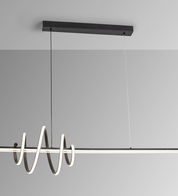 Люстра Tornado черная