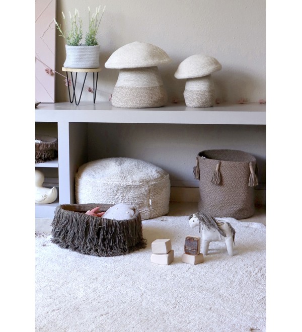 Корзина Древесный коричневая 30*30